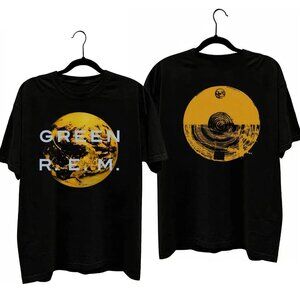 R.E.M T-Shirt, Vintage 1989 R.E.M Green Tour Concert T-Shirt 2 Sided 92